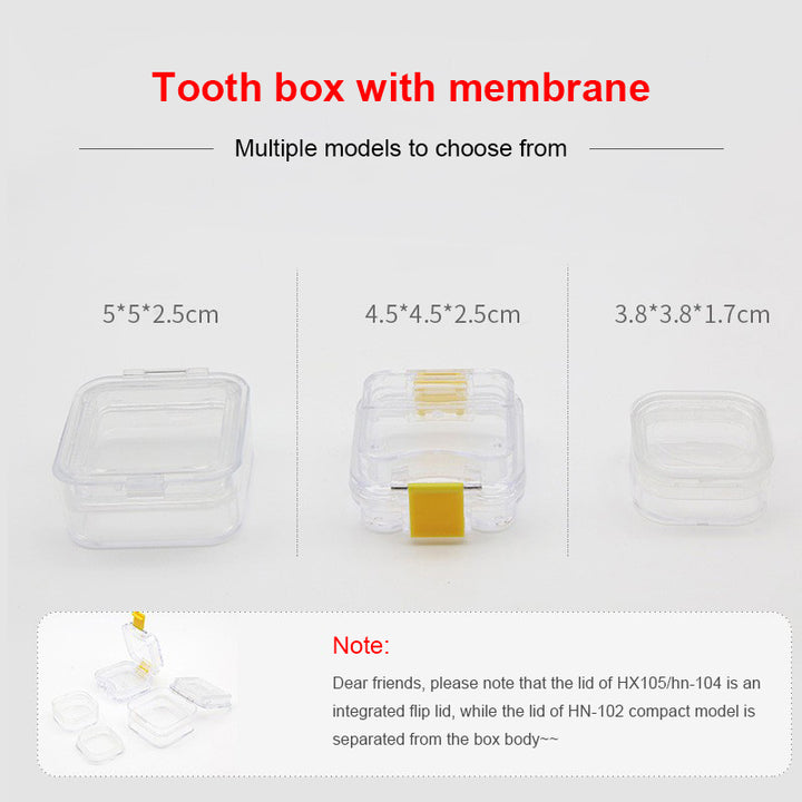 Tooth Box with Membrane