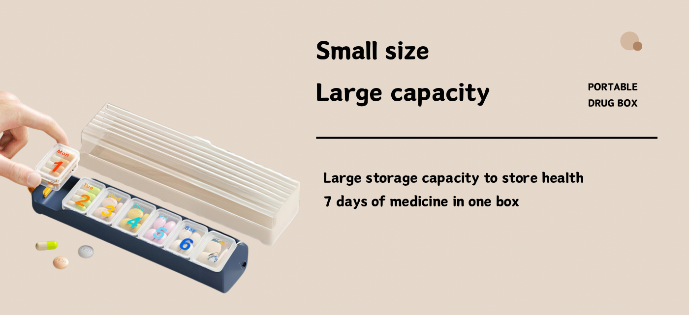 7 Day Portable Medicine Box