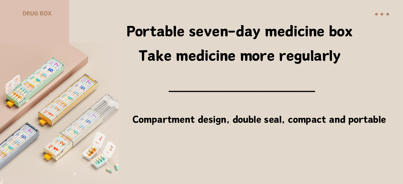 7 Day Portable Medicine Box