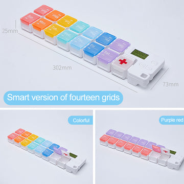 Smart version of fourteen grids: 30.2*7.3*2.5cm