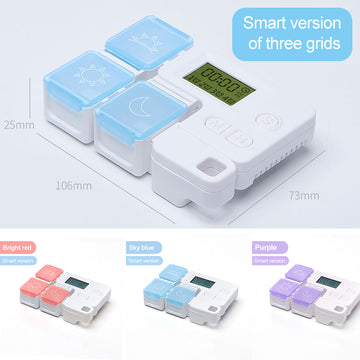 Smart version of three grids: 10.6*7.3*2.5cm