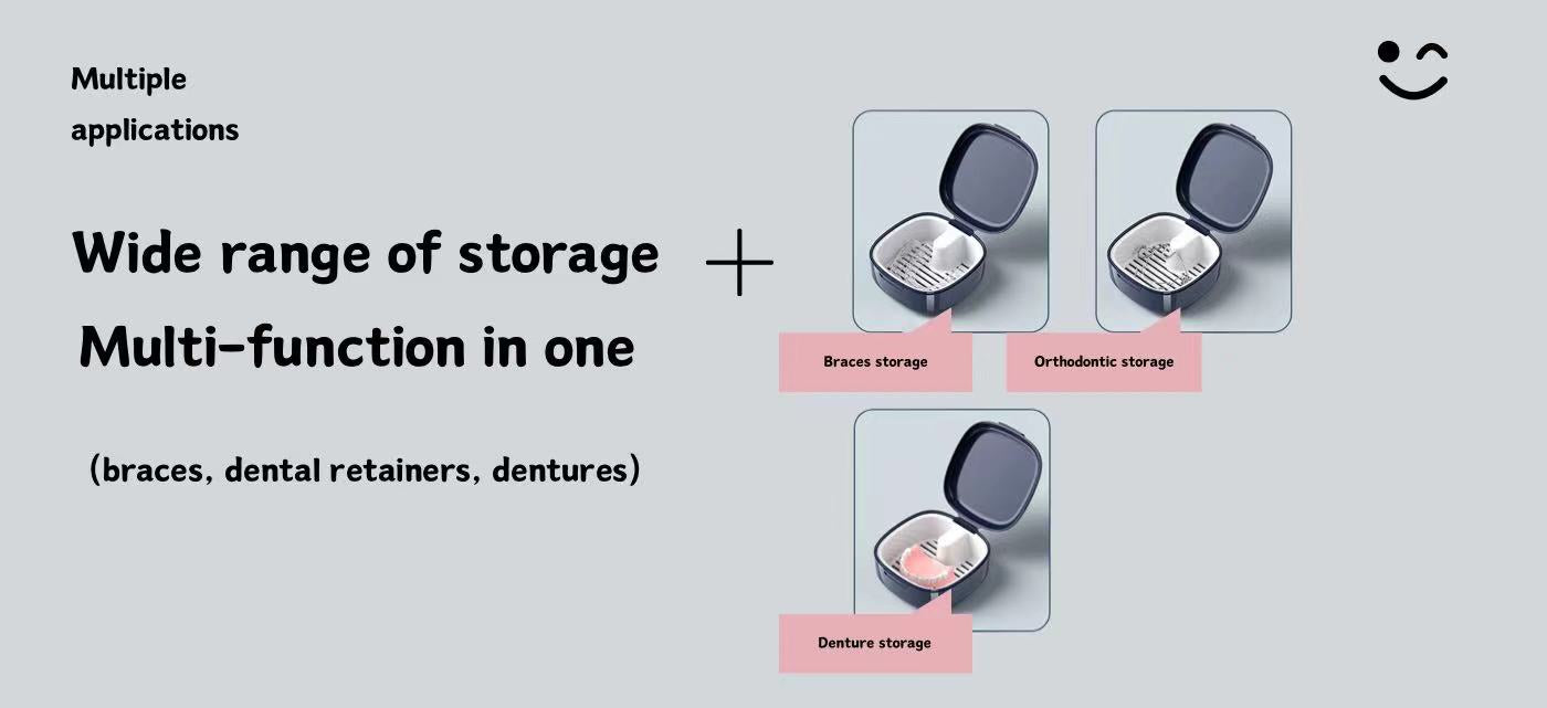 Small Denture Bath Box