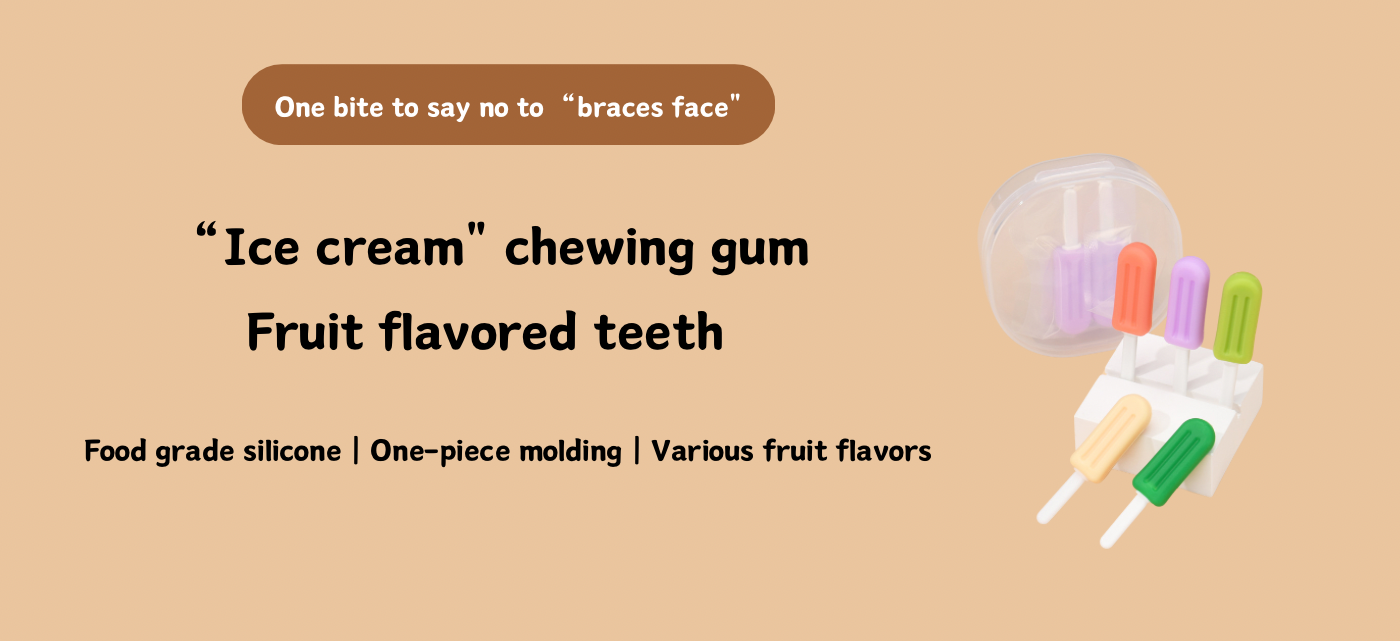 Ice Cream Orthodontic Chewing Gum