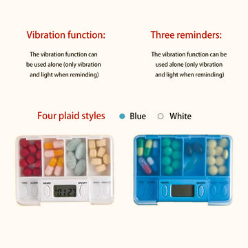 Vibration function, three reminders