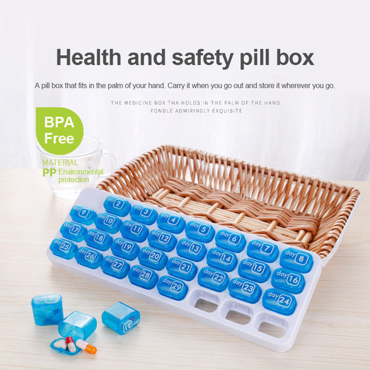 Health and safety pill box