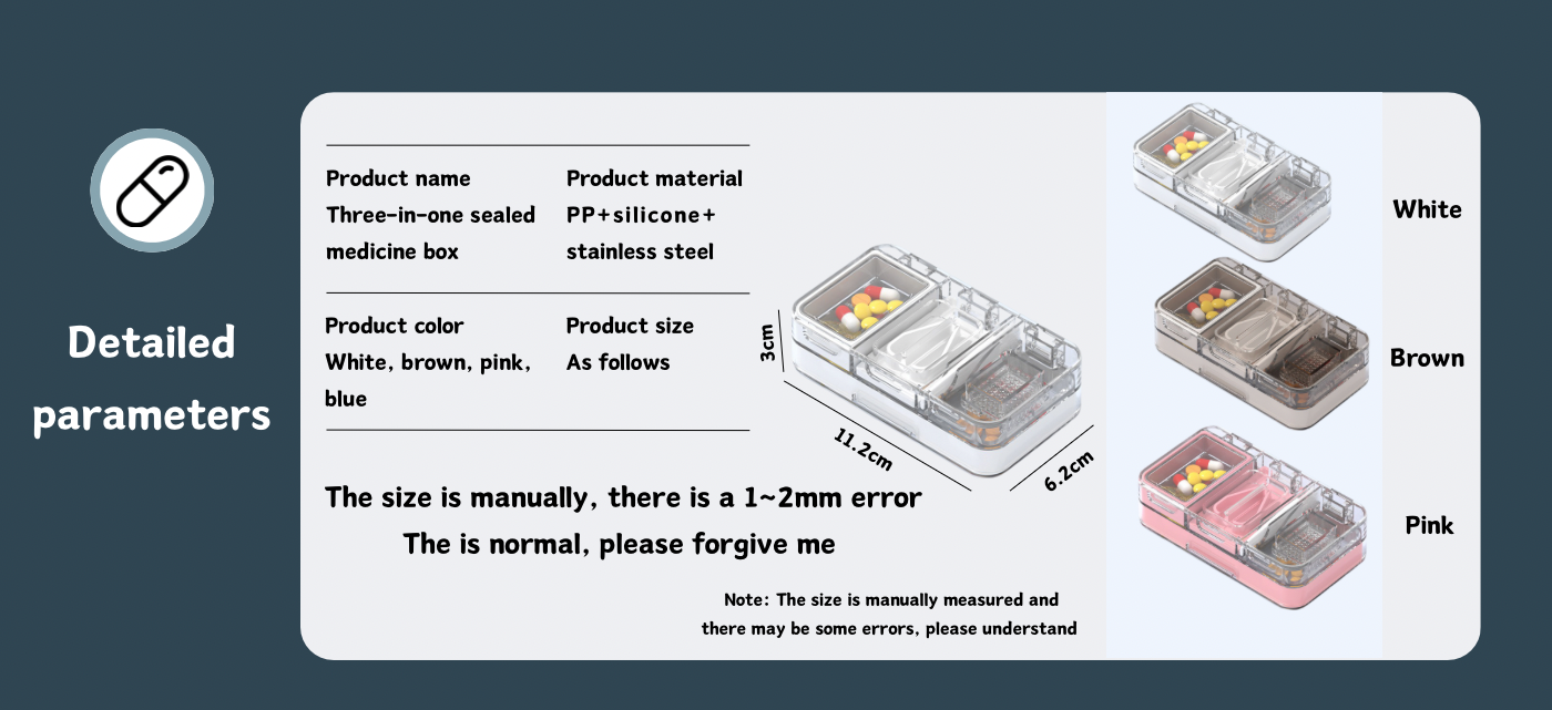 Multifunction Medicine Cutter